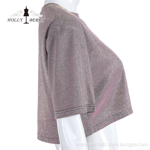 Professional European American Fashion Women's Long Sleeve Blouse
